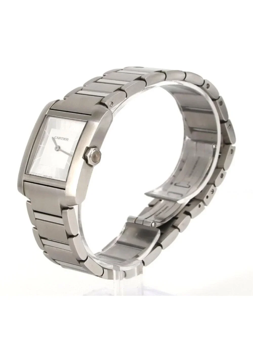 Cartier Tank Francaise MM SS Quartz Watch